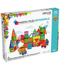 Magna-Tiles Magnetst - 110 Dele - Metropolis
