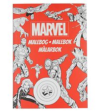 Karrusel Forlag Malebog - Marvel