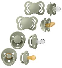 BIBS Sutter - Try-it Collection - 4-Pak - Str. 1 - Sage