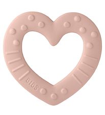 BIBS Bidering - Heart - Blush
