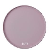 Design Letters Tallerken - Love - Favourite - Lavendel