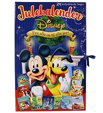 Karrusel Forlag - Disney - Julekalender Med 24 Indpakkede Bøger