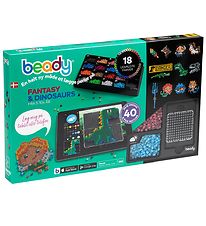 Beady Fantasy og Dinosaurs m. Perleplader - 4.500 Perler