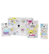 Nailmatic Badesæt - Box m. Badebombe, Badesalt, Knitrende Badesa