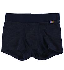 Joha Boxershorts - Uld/Silke - Navy