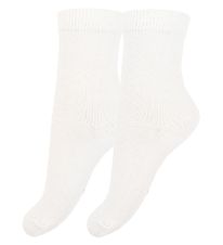Fuzzies Strømper - 2-Pak - Mælkehvid