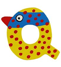Petit Jour Paris Crazy Bird Bogstav - Q - Gul
