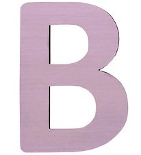 Sebra Træbogstaver - B - Pastel Pige