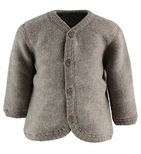 Joha Cardigan - Uld - Lysebrun