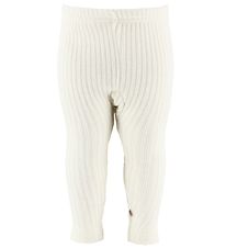 Joha Leggings - Uld - Creme