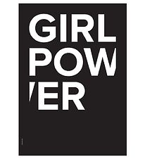 I Love My Type Plakat - A3 - The Powerful Type - Girl Power