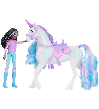 Unicorn Academy Legetøjsfigurer - 13,5 cm - Layla & Glacier