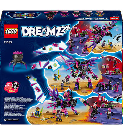 LEGO® DREAMZzz - Aldrig-heksens Mareridsvæsner 71483 - 457 Dele