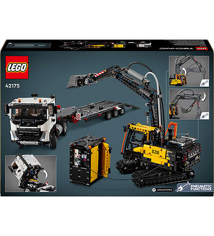 LEGO® Technic - Volvo FMX-lastbil og EC230 Gravemaskin - 42175