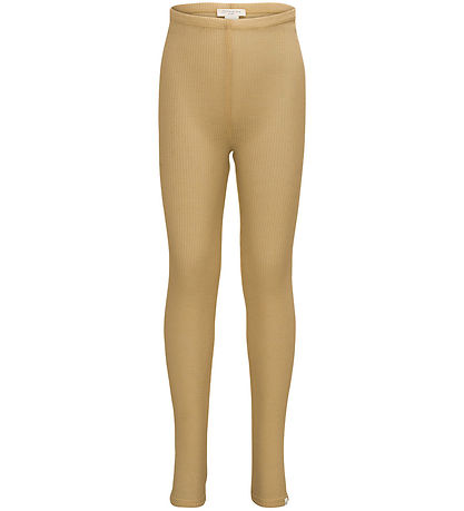 Minimalisma Leggings - Rib - Uld - Arona - Hay
