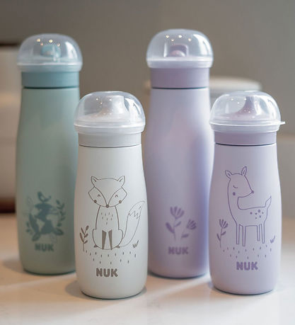 Nuk Drikkedunk m. Tud - Mini-Me Sip - 300 ml - Stål - Deer