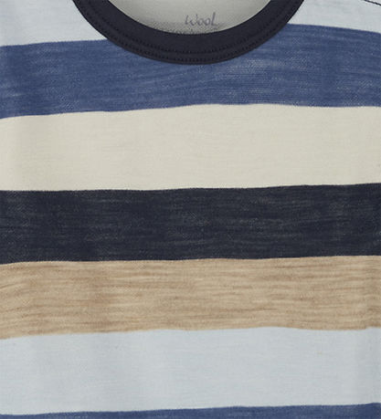 Hust and Claire Body l/æ - Uld/Bambus - Baloo - Cloud Blue m. St