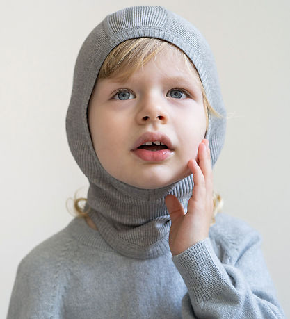 Minimalisma Elefanthue - 1-lags - Rib - Silke - Belefant - Grey 