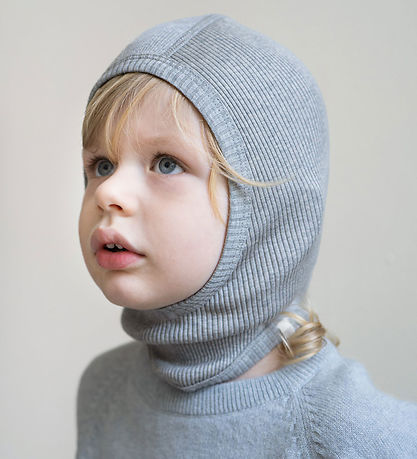 Minimalisma Elefanthue - 1-lags - Rib - Silke - Belefant - Grey 