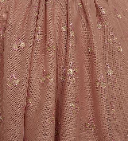 Sofie Schnoor Kjole - Rosy Brown m. Kirsebær/Glimmer