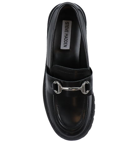 Steve Madden Sko - Lando-CN Loafer - Black Leather