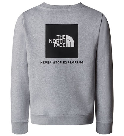 The North Face Sweatshirt - Box - Light Grey Heather
