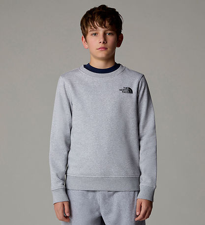 The North Face Sweatshirt - Box - Light Grey Heather