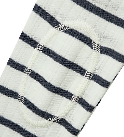 Name It Leggings - Uld - Noos - NmmWang - Snow White m. Striber