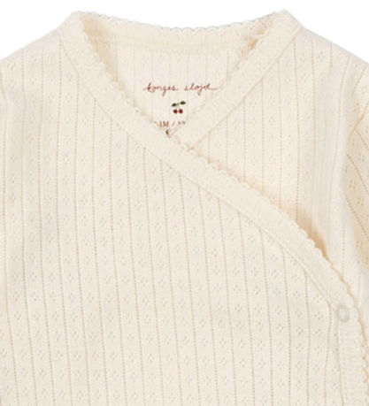 Konges Sløjd Body l/æ - Minnie Newborn - Antique White