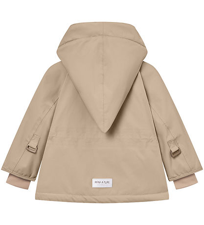 Mini A Ture Vinterjakke - Wang Fleece - Savannah Tan