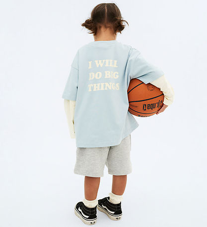 Wheat T-shirt - Noko - Blue