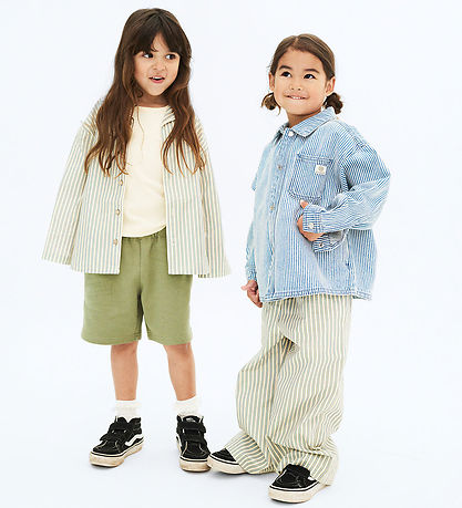 Wheat Nattøj - 2-delt - Bebbo - Soft Stripe