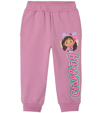 Name It Sweatpants - NmfSanne Gabby - Mauve Orchid