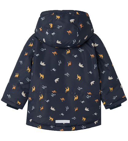 Name It Dynejakke - Noos - NmmMax - Dark Sapphire/Mini Safari
