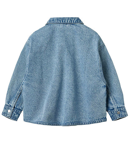 Wheat Skjorte - Denim - Pappo - Blue