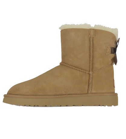 UGG Bamsestøvler - W Mini Bailey Bow II - Chestnut