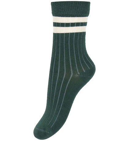 Minipop Strømper - Bambus - 3-pak - Emerald Green
