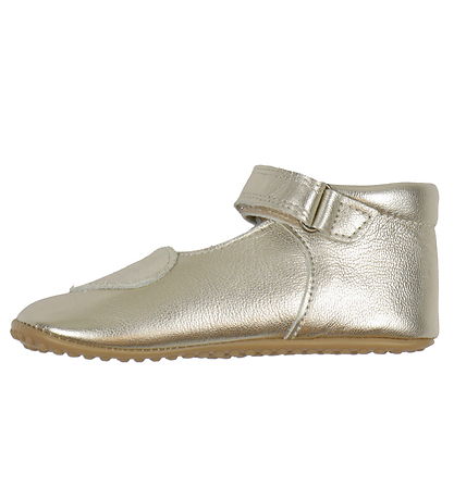 Pom Pom Hjemmesko - Beginners Ballerina Heart - Guld