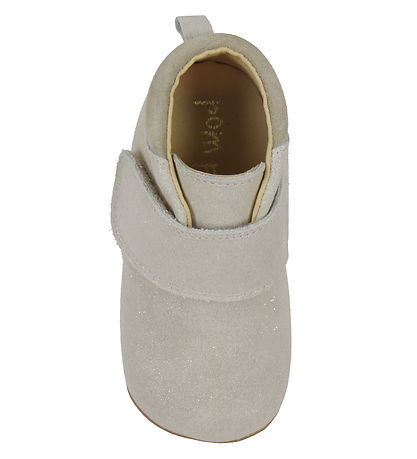 Pom Pom Skindfutter - Beginners Velcro - Silver Glitter
