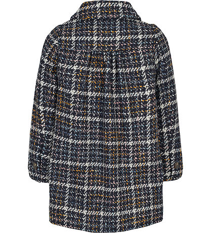 MarMar Frakke - Polyester/Uld - Olive - Navy Check