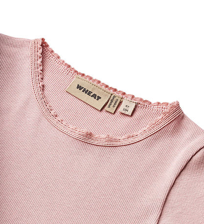 Wheat Bluse - Rib - Reese - Rose Frost
