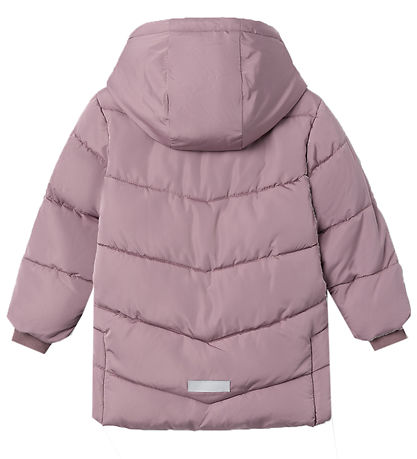 Name It Dynejakke - Lang - NmfMemo - Grape Shake