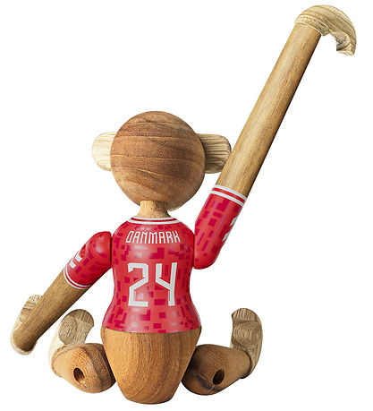 Kay Bojsen Træfigur - Abe - DBU Herre 2024 - Mini - Teak/Limba