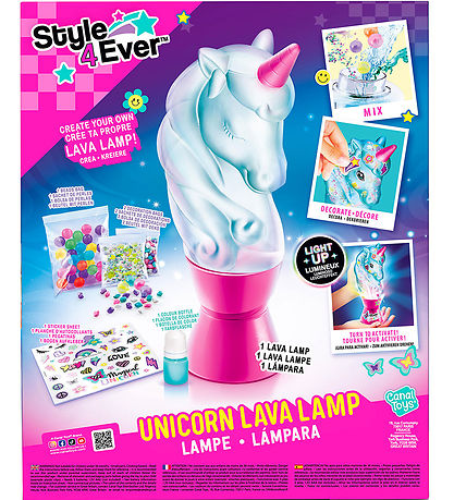 Style 4 Ever DIY Unicorn Lavalampe