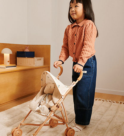 Liewood Dukke Klapvogn - Elsie Doll Stroller - Peach/Sea shell