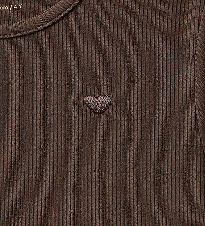 Sofie Schnoor Kjole - Rib - Chocolate Brown