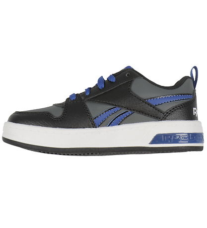 Reebok Sko m. Lys - Royal Prime Step N' Flash - Sort/Blå/Grå