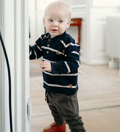 Hust and Claire Sweatshirt - Sune - Navy m. Striber