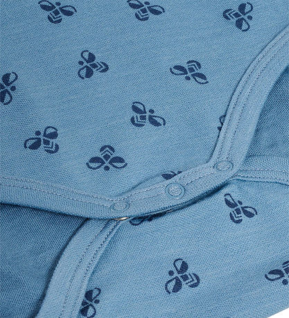 Hummel Body L/Æ - Uld - HmlBambo - Blue Shadow