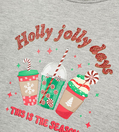 Name It Sweatshirt - NkfRulJul - Grey Melange